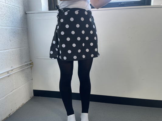 mini wrap skirt